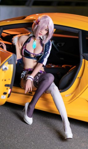 周叽是可爱兔兔 – 玛修赛车[21P]