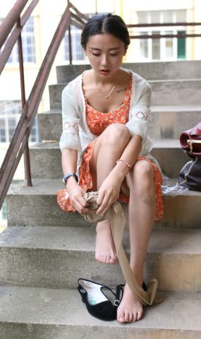 大西瓜爱牙膏-早期作品-S036 碎花裙少女 [152P]