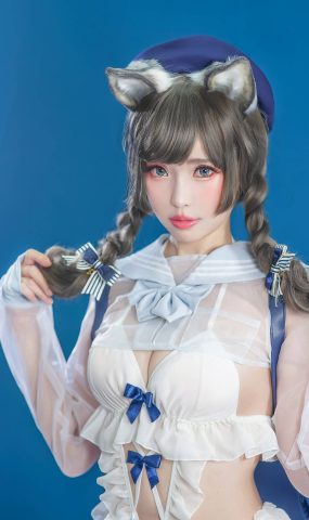 Ely_eee(ElyEE子) – 灰太狼-泳圈[21P]