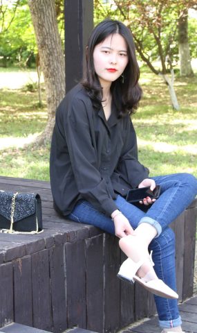 自由摄影 No.015 艺术系-校园原味短肉丝 [177P]