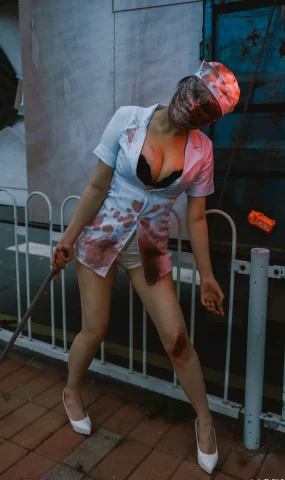 兔胖胖min  – 寂静岭丧尸互士[41P]