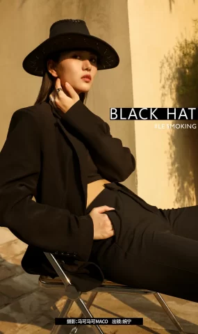 [YITUYU艺图语]2023.04.21 BLACK HAT 婉宁 [28+1P]