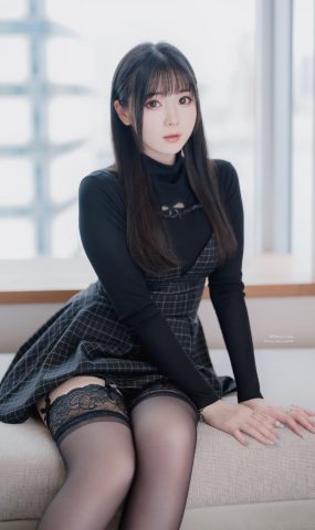 霜月shimo – 日本饭店黑私服[13P]