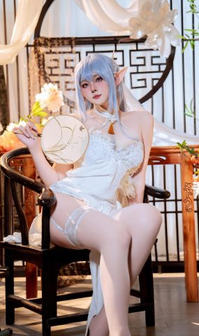 Natsuko夏夏子  – 碧蓝航线 阿尔比恩旗袍[22P]