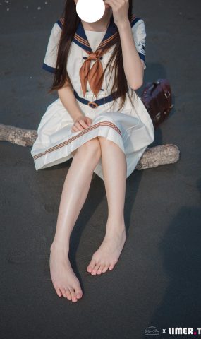 Limerence原创 NO.044 海蓝 JK盛夏服海边戏水[300P]