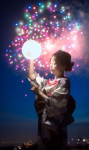 Ely_eee(ElyEE子)  – Summer Night Fireworks 夏夜花火[41P]