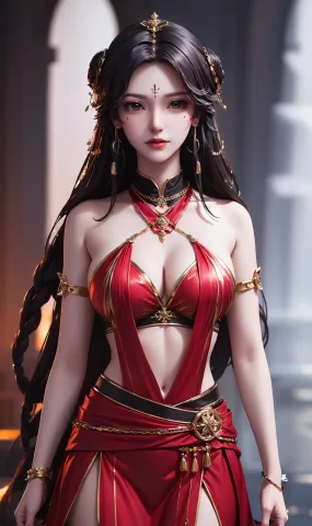 AI绘画 1065 神印王座-冷筱[37P]