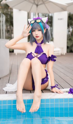 Momoko葵葵 – 柴郡水着[40P]