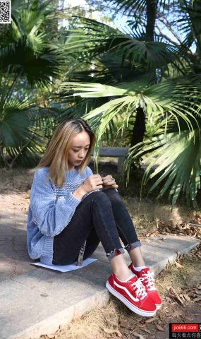 [只糖棉袜] NO.117 贝贝 遇见了黄昏 万物都变得温柔动人 在现浏览