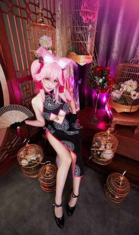 Ely_eee(ElyEE子) – 玉藻前旗袍[33P]