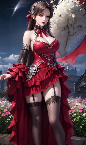 AI绘画 973 完美世界-火灵儿[40P]