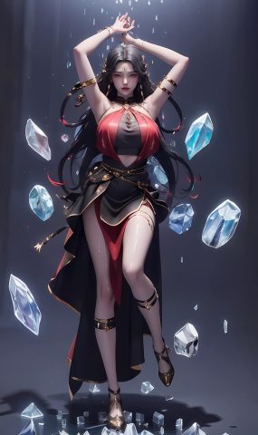 AI绘画 676 神印王座-冷筱[75P]