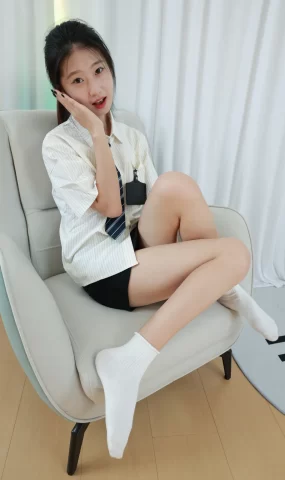 三禾摄影 NO.176 小涵 棉袜职业装[237P]