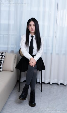 甜予摄影 NO.168 澜澜-短靴、小腿袜、肉丝[165P]