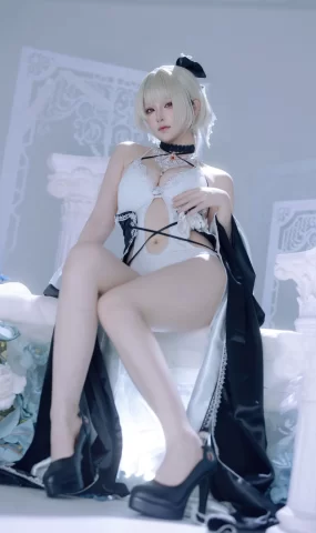 屿鱼 – 碧蓝航线 可畏同人礼服[63P]