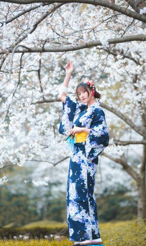 Luisa_零纱  – 樱园浴衣[9P]