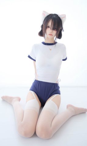 五更百鬼  – 舰长 体操服 猫耳[25P]