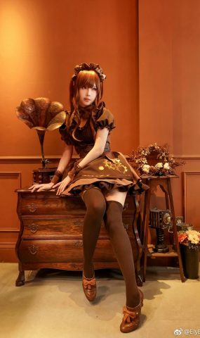 Ely_eee(ElyEE子) – 女仆咖啡店[17P]