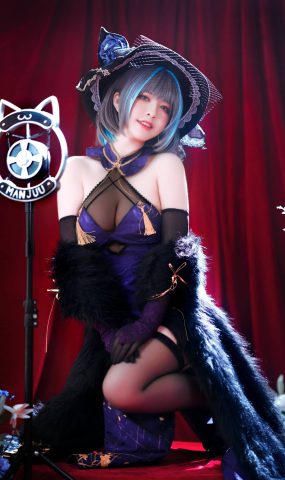 半半子 – 柴郡旗袍[64P]