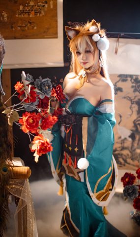 芋圆侑子SJ_  – 原神 希娜小姐[15P]