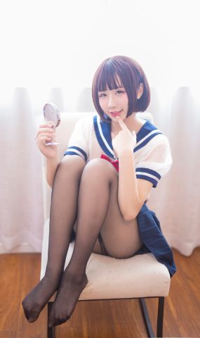 九曲Jean – JK透明至服[21P]