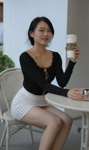 魔镜街拍 NO.130 白裙女子 [40P]