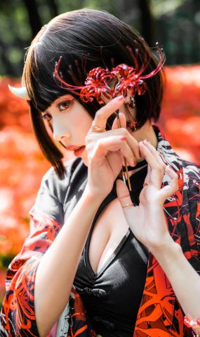 Ely_eee(ElyEE子) – Red Higanbana 殷紅彼岸[36P]
