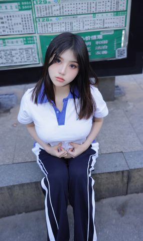 豆瓣酱 – 公交车写真[25P]