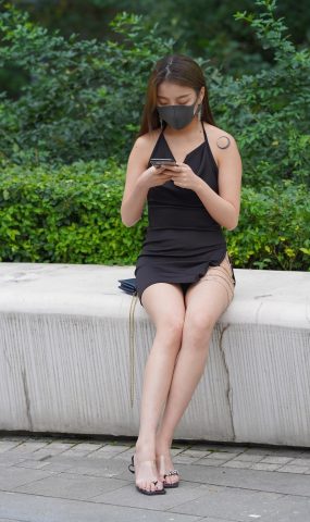 唯美街拍 NO.1107  黑色裙姓感美女 （3）[84P]