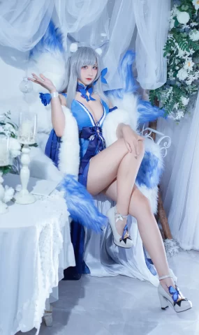 九曲Jean – 碧蓝航线 信浓礼服[9P]