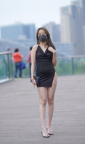 唯美街拍 NO.1107  黑色裙姓感美女 （4）[84P]