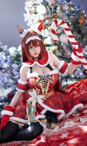 星之迟迟  赛马娘-大和赤骥 圣诞衣装[47P]