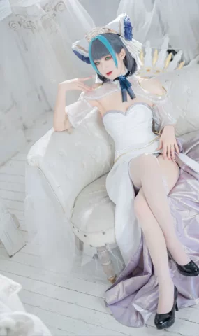 封疆疆v – 碧蓝航线 柴郡誓约礼服[18P]