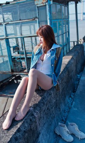 唯美街拍 NO.588 牛仔套装姓感美女（二） [72P]