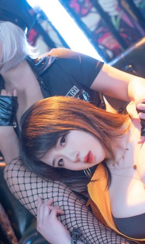 皮皮奶可可爱了啦&喵零 – 匪警 [60P]