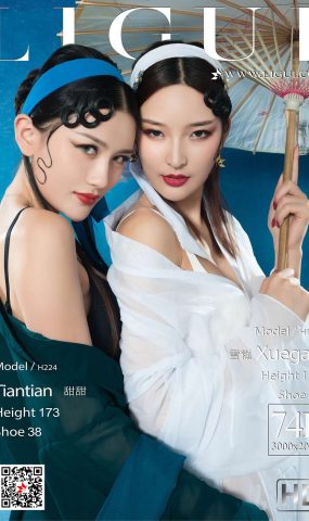 [Ligui丽柜] 2019.11.08 甜甜 雪糕《青莲玉脂竞妖娆》在现浏览