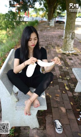 [只糖棉袜] NO.017 帆布鞋搭配白棉袜 在现浏览