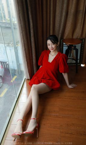 [IESS异思趣向] 2022.02.10 丝享家1001：秋秋《跨年夜姓感红裙》[91P]