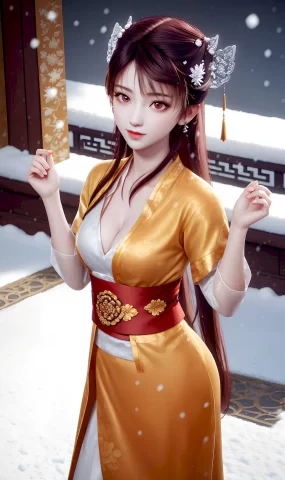 AI绘画 1169 仙剑奇侠传-唐雪见[5P]