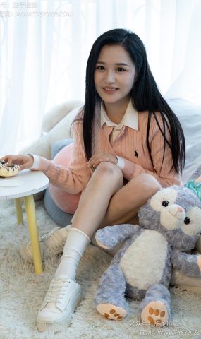 甜予摄影 NO.037 澜澜-板鞋、白棉袜、裸足[120P]