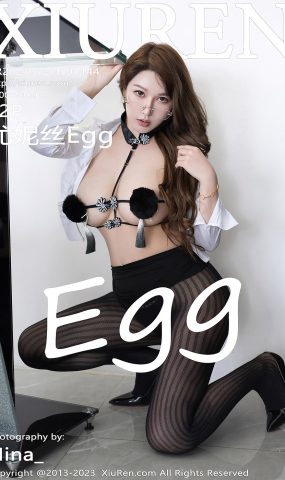 [XR绣人网]2023.07.27 NO.7144 尤妮丝Egg 条纹黑丝与短裙[15+1P]