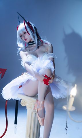 动漫博主阿包也是兔娘  明日方舟 芭蕾 [29P]