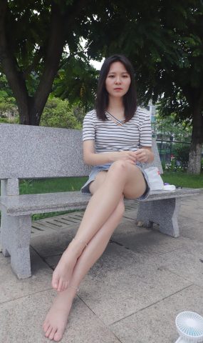 Pary摄影 NO.001 大美女慧婷公园展示美脚 (1) [84P]