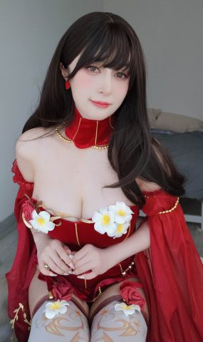 白银 – 赤いドレス[39P]