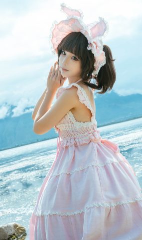 蠢沫沫 – 湖边的少女[11P]