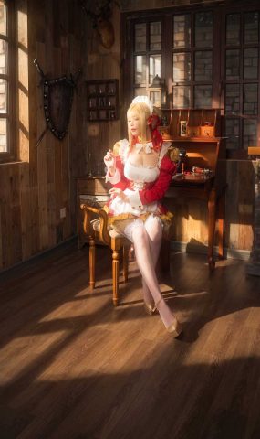 人气动漫Coser@爱老师_PhD 尼禄YD女仆 在现浏览