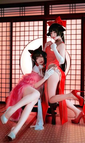微博人气Coser@半半子 婉Yue 碧蓝航线 在现浏览