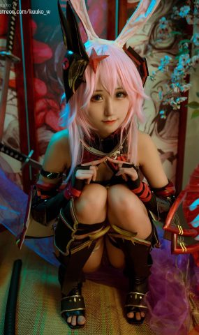 泰国网荭COS KuukoW – 八重樱 崩坏3