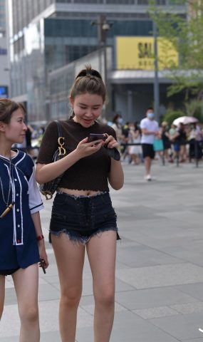 唯美街拍 NO.1281 视觉冲击街拍作品 – YY热裤[44P]