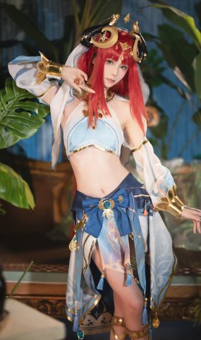 坂坂白  – 原神妮露[9P]